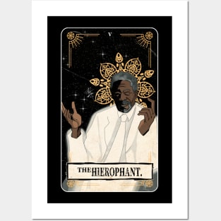TAROT V - THE HIEROPHANT Posters and Art